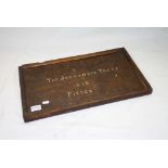 1920's/30's Wooden Jigsaw ' The Jachendia Trees ' in Wooden Case