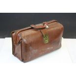 Early 20th century Brown Leather Briefcase