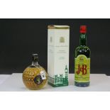 Three Bottles of Un-opened Whisky including House of Commons, JB and Old St Andrews