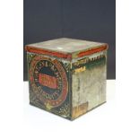 Large Huntley & Palmer Biscuit Tin for "Milk & Honey Biscuits", with some original labelling and