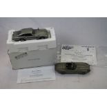 Two Danbury Mint car models to include boxed The James Bond 007 Aston Martin DB5 with certificate