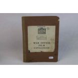 A 1948 War Office Film Catalogue Pat 1 Military Training Films.