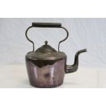 Antique copper kettle