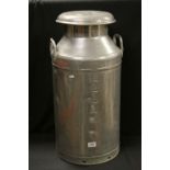 Grundy Ltd 10 gallon Milk Churn dated 1957 and stamped ' V. Cliffort & Sons Ltd '