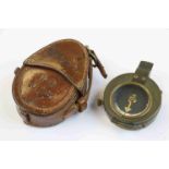 A World War One / WW1 Military Issued Verners Pattern Marching Compass By Cruchon & Emons Of