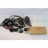 A Collection Of Royal Air Force Flight Equipment To Include A Boxed Set Of MK.VIII Flying Goggles