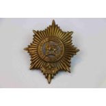 A Worcestershire Regiment Brass Band Cap Badge.