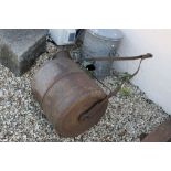 Antique Iron Garden Roller