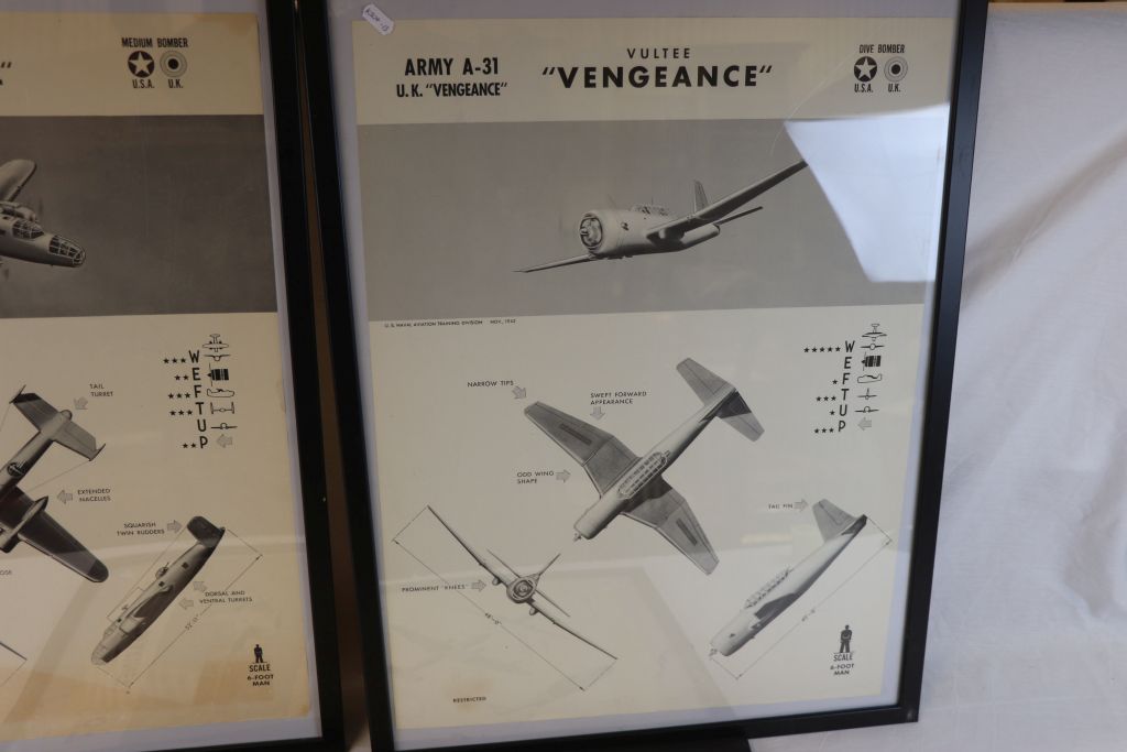 Three World War Two United States Naval Aviation Training Division Posters Dated 1942 And 1943 - Image 4 of 4