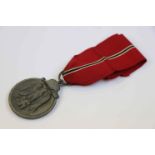 A World War Two / WW2 German Medal For The Winter Campaign In Russia / Eastern Front Medal 1941-2