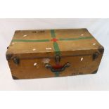 A World War Two United States Army Medic / Red Cross Storage / Travel Trunk / Case, Measures