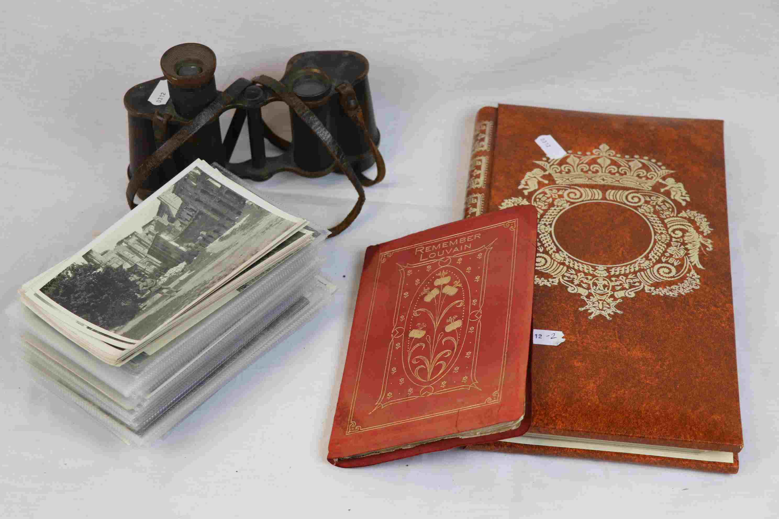 A Collection Of Militaria To Include A Large Collection Of Over 100 Postcards And Photographs, A