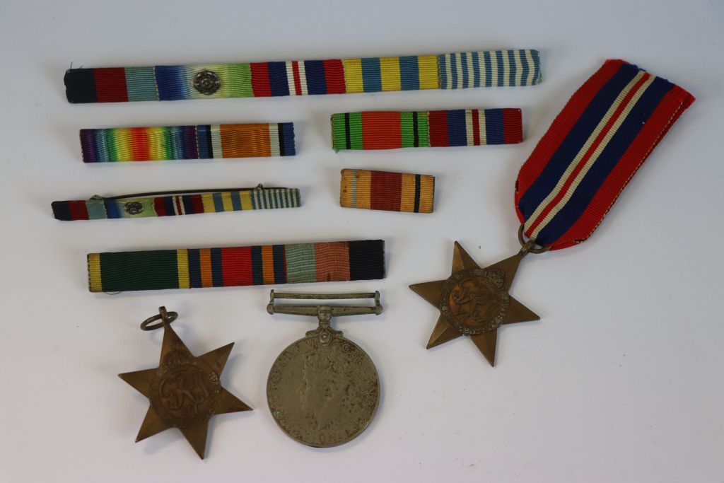 A Full Size World War Two / WW2 Medal Group To Include A British War Medal, A 1939-1945 Star Medal - Image 6 of 6