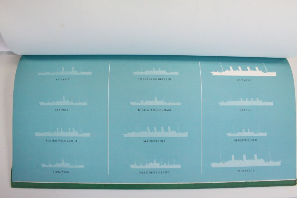 1961 printed Hardback Book with dust jacket, "North Atlantic Liners 1899 - 1913 by Laurence Dunn, - Image 3 of 5