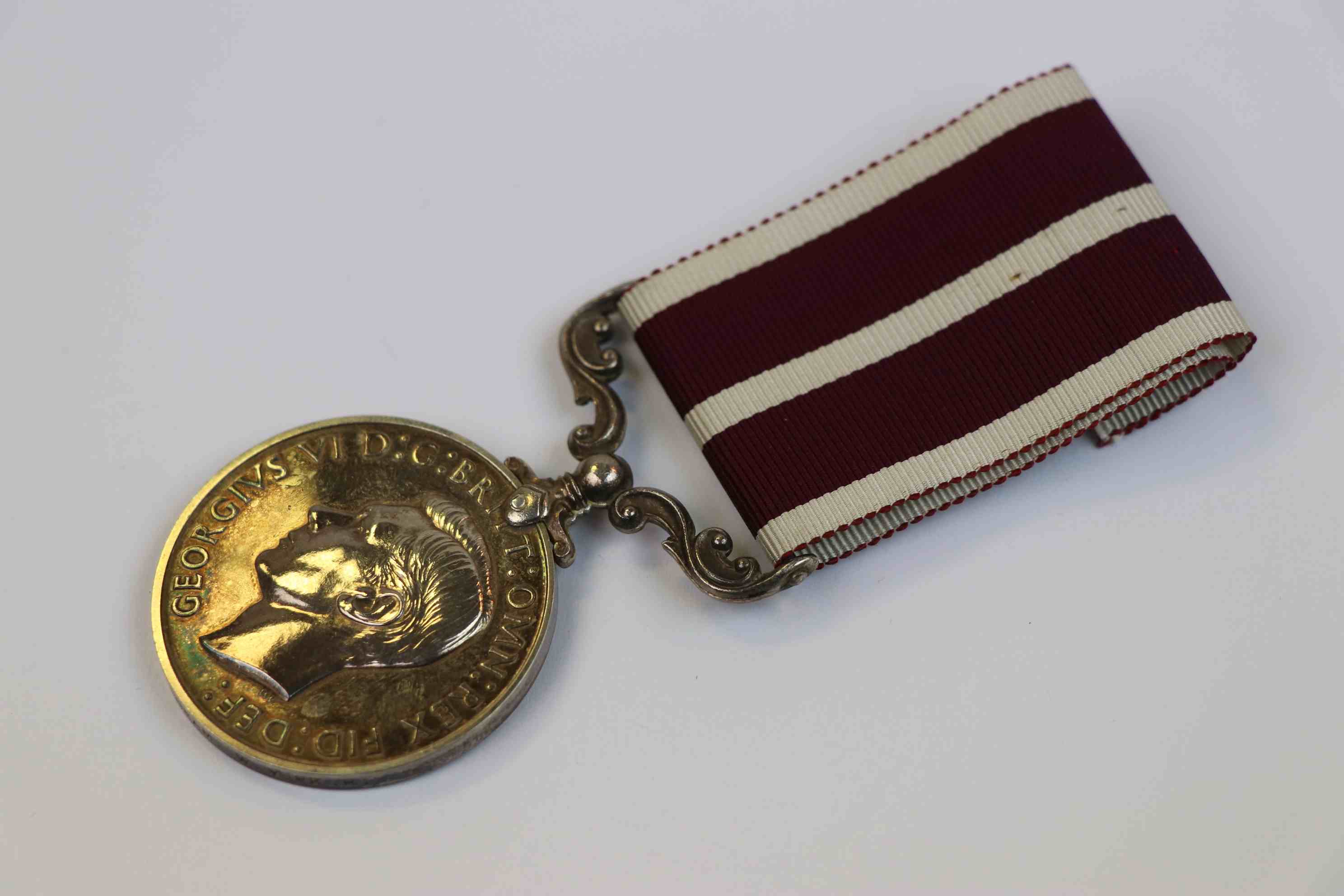 A Full Size King George VI British Army Meritorious Service Medal Issued To 4523853 SJT. J.W. ORAM - Image 11 of 11