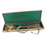 A Cased Side By Side 12 Bore Sporting Shotgun "Pour Tir Aux Pigeons" Made By N.Lajot & Cie Of