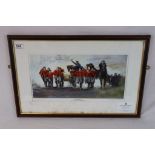 A Framed And Glazed Print Entitled "Make It Happen From Ladysmith To Collingwood" By Richard