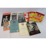 A Selection Of Military Ephemera To Include : Front Line 1940-1941, A 1939 Statement Concerning