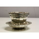 Asprey silver plated bon bon dish