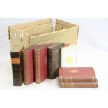 Box of mixed vintage & Antique Books to include 18th Century