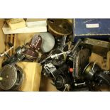 Quantity of Fishing Reels including Mitchell Half Bail, Shakespeare plus accessories including