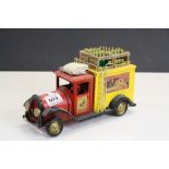 France Champagne tinplate truck