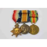 A Full Size British World War One Medal Trio To Include The Victory Medal, The British War Medal And