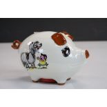 A Novelty Thelwell Pig moneybox