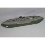 A Scratch Built World War Two Era Model Of German U-Boat U-44, German Submarine U-44 Was A Type