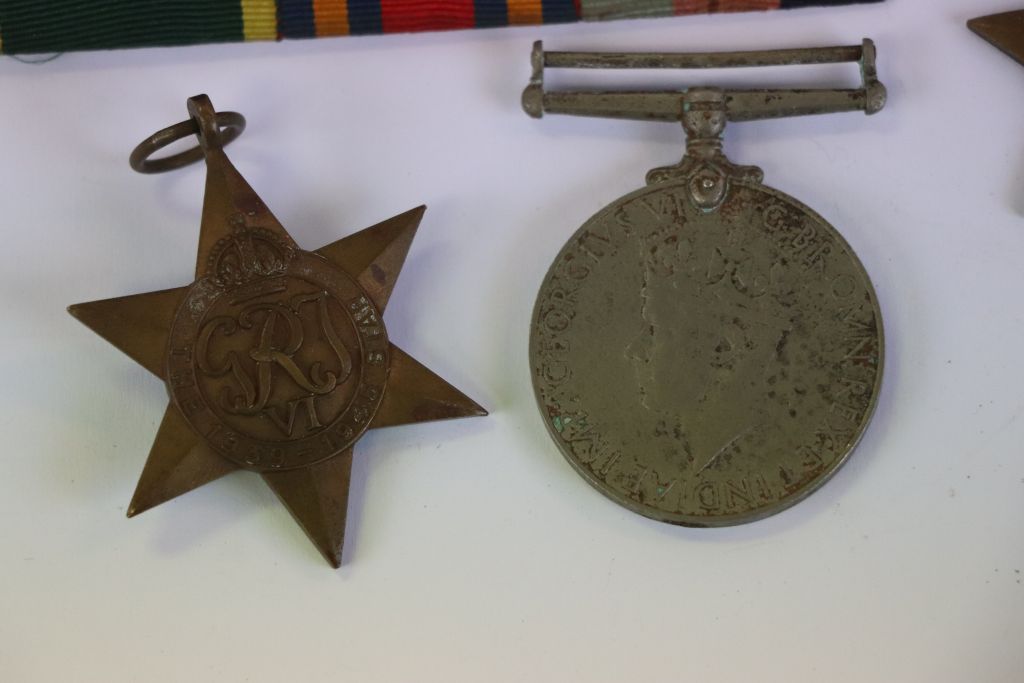 A Full Size World War Two / WW2 Medal Group To Include A British War Medal, A 1939-1945 Star Medal - Image 4 of 6