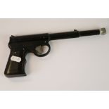 A Vintage Gat Gun 4.5mm / .177 Air Pistol, Made In England By T.J. Harrington & Sons, Alton,