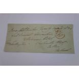 A Duke Of Wellington Signature, Dated 23rd September 1836.