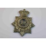 A Victorian 3rd Volunteer Battalion Of The Hampshire Regiment Helmet Plate / Badge.