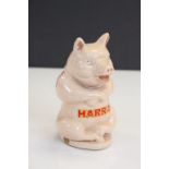Vintage Ceramic "Pig" advertising Money Box for "Harris" Bacon factory, approx 12cm tall