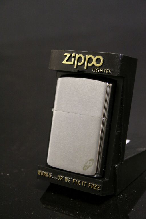 Four boxed vintage Zippo Lighters, three with American interest - Image 5 of 5