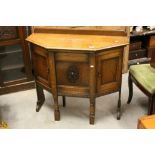 1930's Oak Combination Desk and Chair in the Jacobean Style, 92cms long x 78cms high