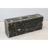 Early 20th century Wooden Carpenters Box marked to front S L C Joinery