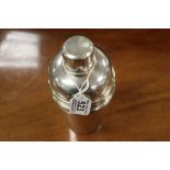 Silver plated art deco period cocktail shaker