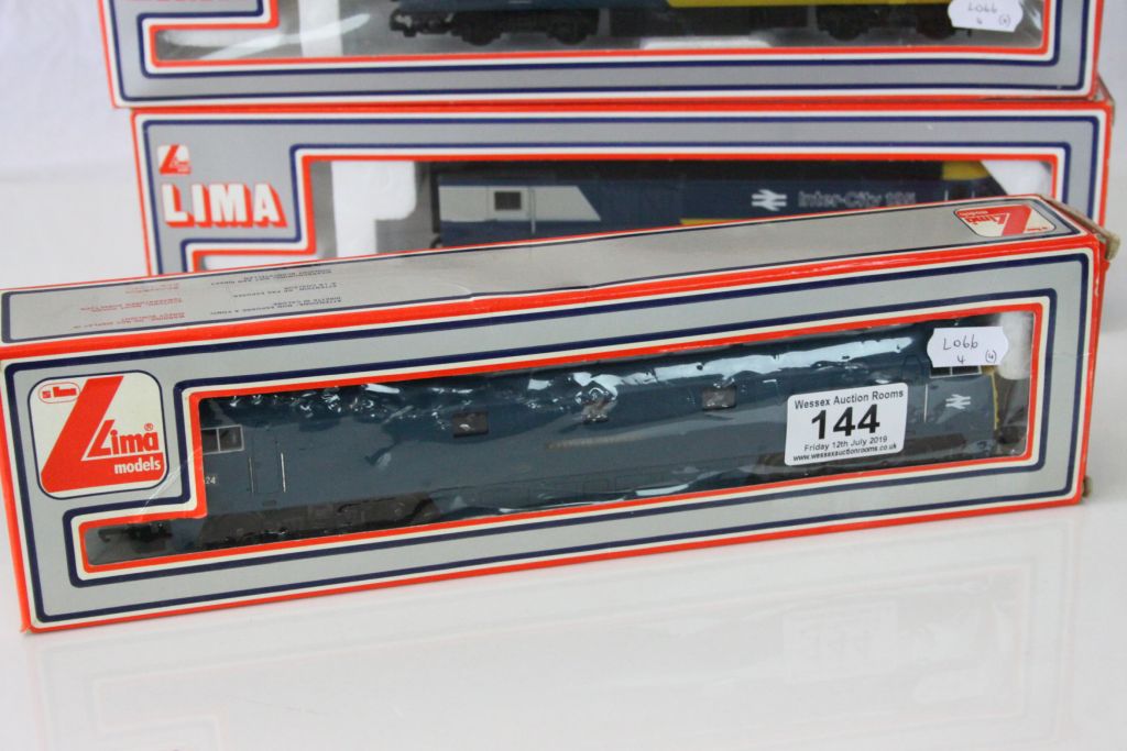 Four boxed Lima OO gauge locomotives to include InterCity 125 x 2, Western Renown and GWR 9400 - Image 4 of 9