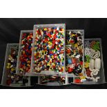 Lego - Quantity of lego to include approx 1.3kg Fences, Gates & Barriers. Creator, Basic, Friends,