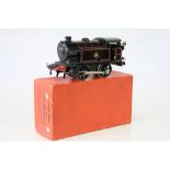 Boxed Hornby O gauge clockwork No 40 Tank Locomotive (reversing) gd overall condition, with key