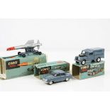 Three boxed Corgi military diecast models to include 350 Thunderbird Guided Missile by English