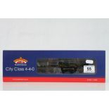 Boxed Bachmann OO gauge 31726 City Class 3433 'City of Bath' GWR Crest locomotive with tender 21