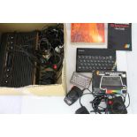 Retro Gaming - Sinclair ZX Spectrum + with boxed Joystick interface, Horizons software starter pack,