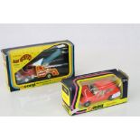 Two boxed Corgi diecast models to include 315 Lotus Elite in red (diecast vg, box window squashed