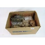 Collection of seven pre built 1:35 scale mainly world war two German model tanks, Built and