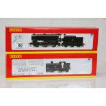 Two boxed Hornby Super Detail DCC ready OO gauge R3011 BR 0-6-0 Class Q1 '33005' locomotive and