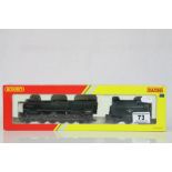 Boxed Hornby Railroad DCC ready OO gauge R2785 BR Green 9F Evening Star No.92220 locomotive and