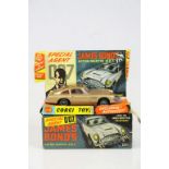 Boxed Corgi 261 James Bond Aston Martin DB5 with 2 ejector figures and secret instructions,