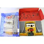 Boxed Triang OO gauge R81 Station Set plus a quantity of Meccano